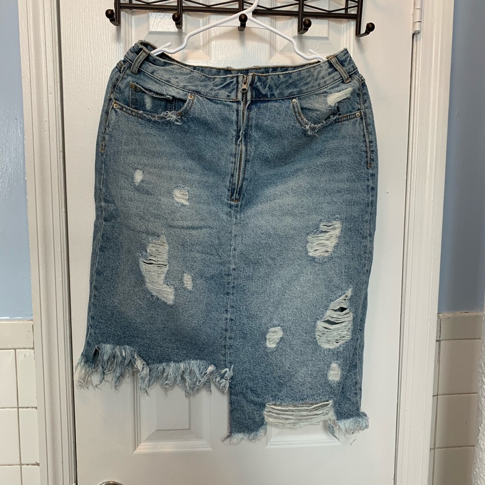 Zara Denim Skirt
